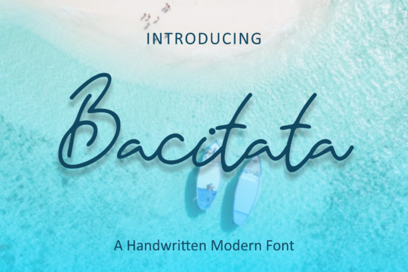 Bacitata: A Delicate Script Font for Handmade Branding