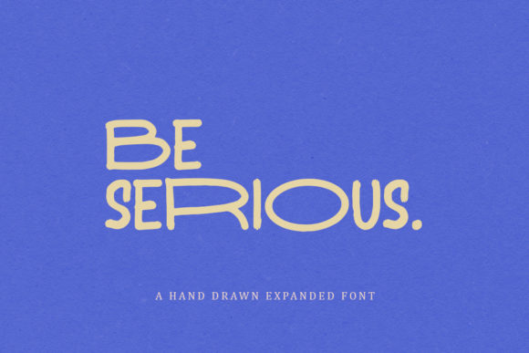 Be Serious Typeface: A Relaxed Review for Editorial Design