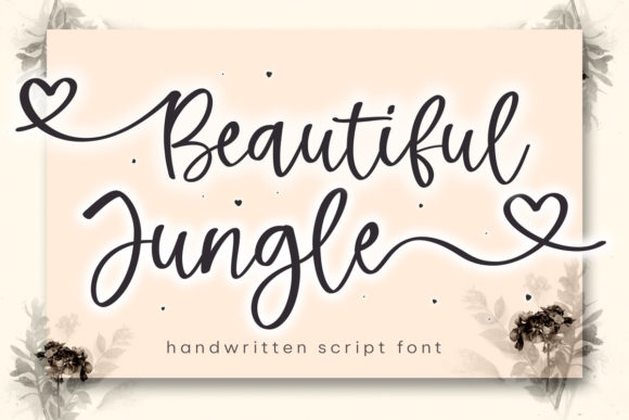Beautiful Jungle Typeface: Elevating Digital Brand Identity