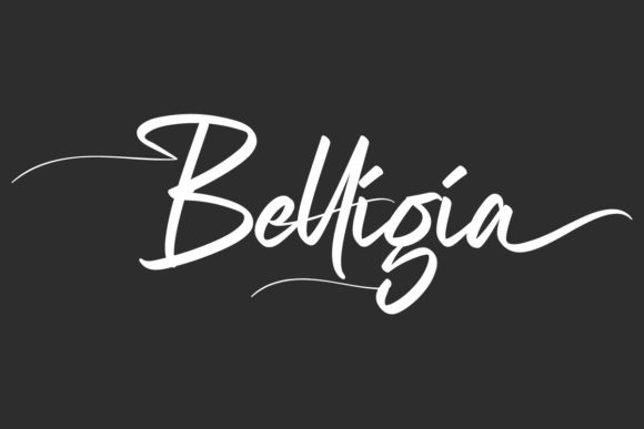 Belligia Script Font Review: A Fashionable Choice for Modern Branding