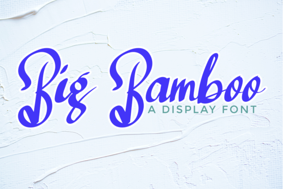 Big Bamboo: The Handwritten Typeface That Elevates Campaign Visuals