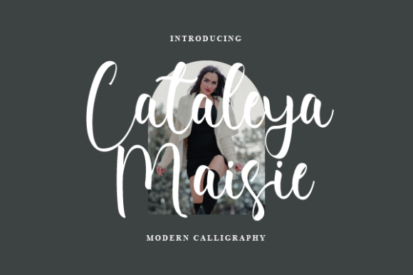Cataleya Maisie: Elevating Digital Brand Identity With Elegant Script Typography