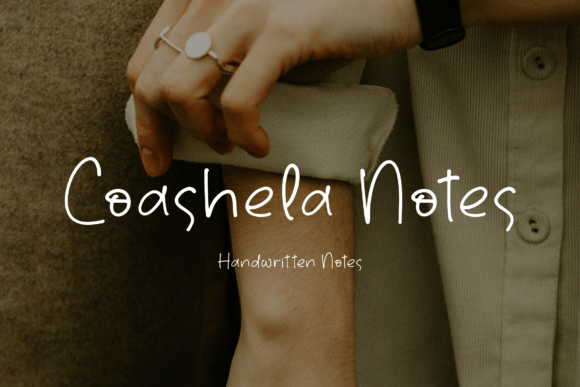 Coashela Notes: A Handwritten Font Review for Modern Brand Identity