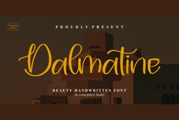 Dalmatine: A Handwritten Script Font for Cohesive Brand Identity