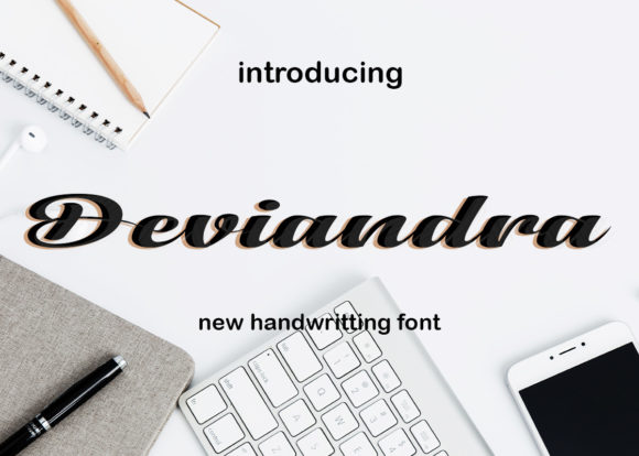Deviandra Typeface: A Designer’s Take on Elegant Script Branding