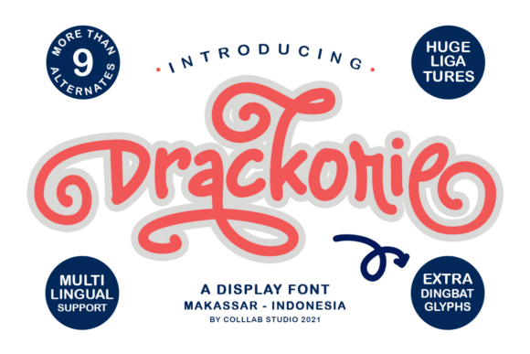 Drackorie: The Elegant Handwritten Font for Editorial Design