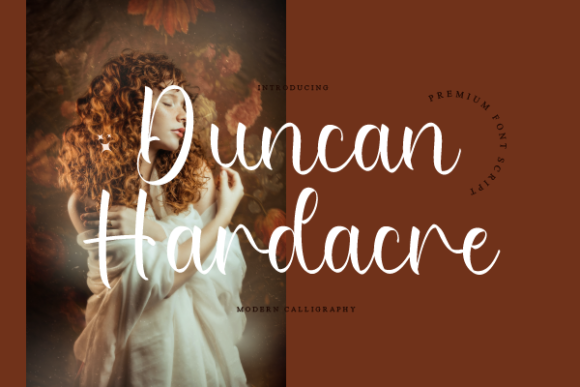 Duncan Hardacre: Elevating Brand Identity with a Modern Script Typeface