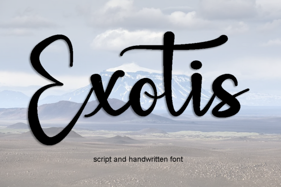 Exotis Typeface Review: A Delicate Script for Modern Branding