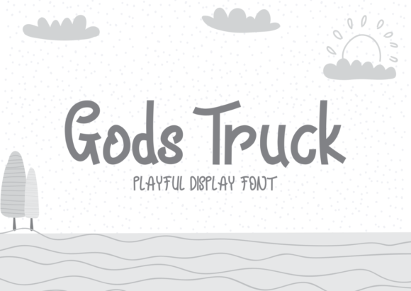 Gods Truck: The Handwritten Font for Scroll-Stopping Campaigns