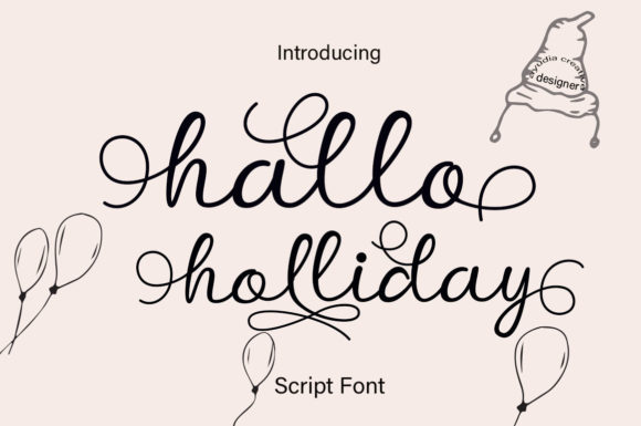 Hallo Holliday Typeface: A Script Review for Digital Branding