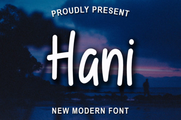 Hani: A Handwritten Script Font for Warm Editorial Design