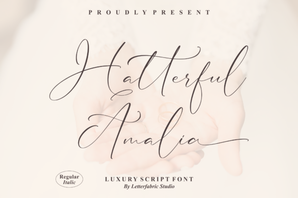 Hatterful Amalia: Elevating Editorial Design with a Delicate Script Typeface