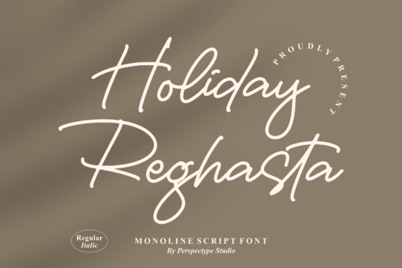 Holiday Reghasta Font Review: Elevating Digital Brand Identity