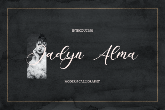 Jadyn Alma: The Script Font for Scroll-Stopping Brand Visuals