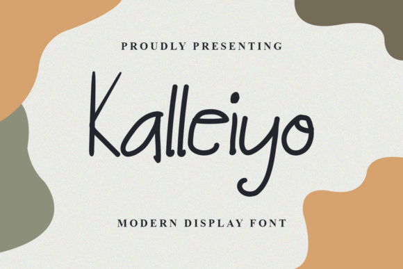 Kalleiyo Handwritten Font for Crafters and Sellers