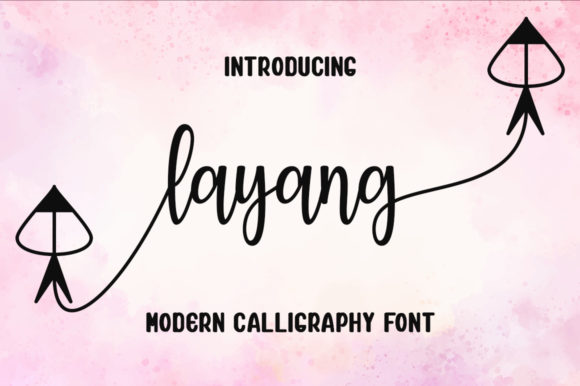 Layang: The Enchanting Script Font for Handmade Labels and Invitations