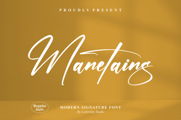 Manetains: The Script Typeface That Elevates Campaign Visuals