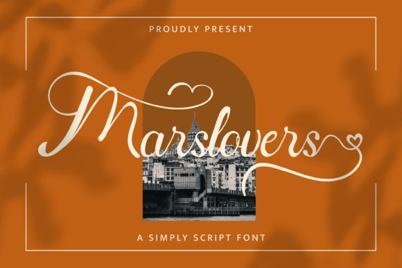 Marslovers: A Script Typeface for Editorial Design and Brand Identity