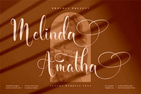 Melinda Amatha: The Perfect Script Font for Handmade Brands