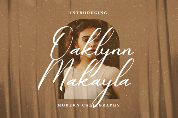 Oaklynn Makayla: A Script Font for Modern Digital Branding