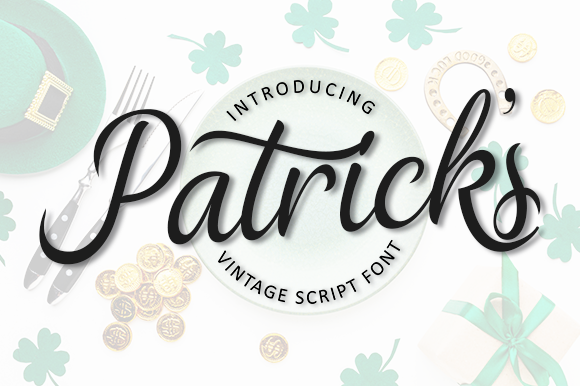 Patrick s: A Delicate Script Font for Polished Brand Identity