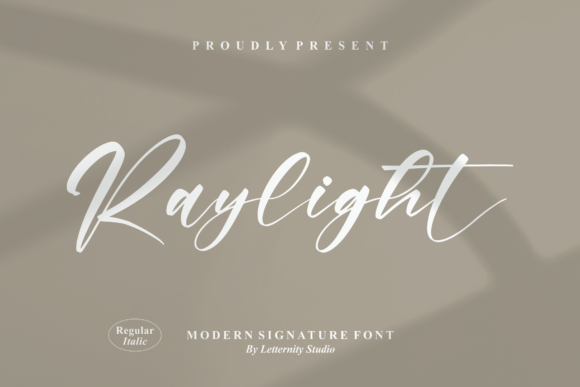Raylight: The Script Typeface That Elevates Small Business Branding