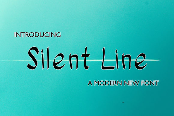 Silent Line: A Handwritten Script Font for Editorial Design