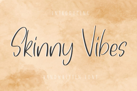 Skiny Vibes Typeface Review: A Handwritten Script for Authentic Campaign Design