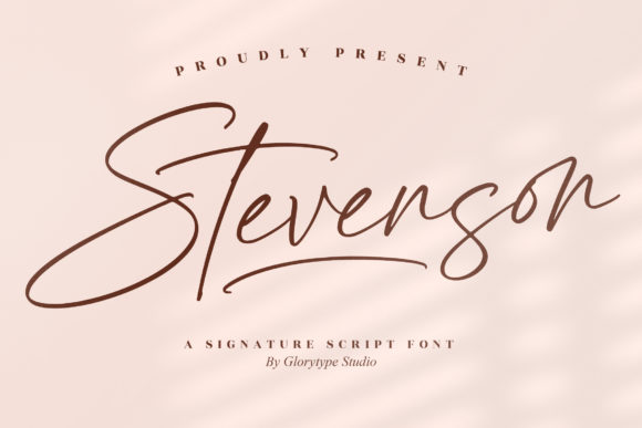 Stevenson: A Script Typeface for Editorial Design