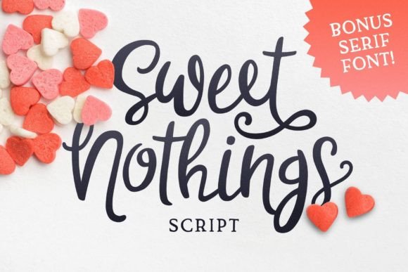 Sweet Nothings: The Script Font for Scroll-Stopping Visuals