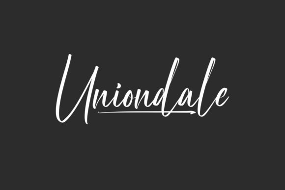 Uniondale Script Font: Elevate Your Small Business Brand Identity