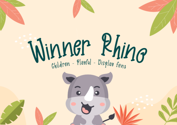 Winner Rhino: A Playful Handwritten Font for Engaging Web Design