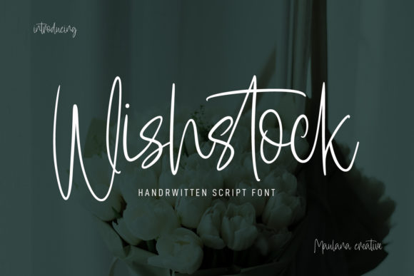 Wishstock: The Script Typeface That Elevates Your Brand Identity